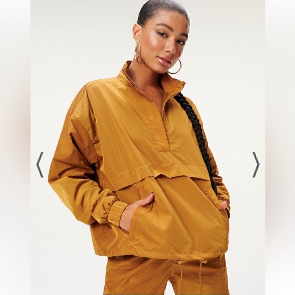 NWT Good American Essential Anorak Jacket Size 1/2